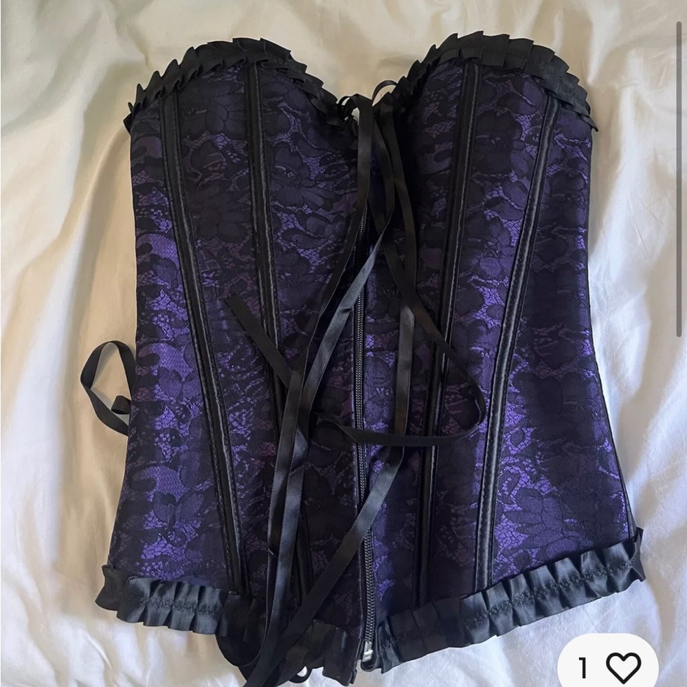 Purple Lace Corset